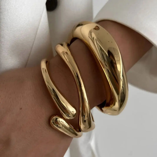 Beyonce's Metal Cuff Bangles